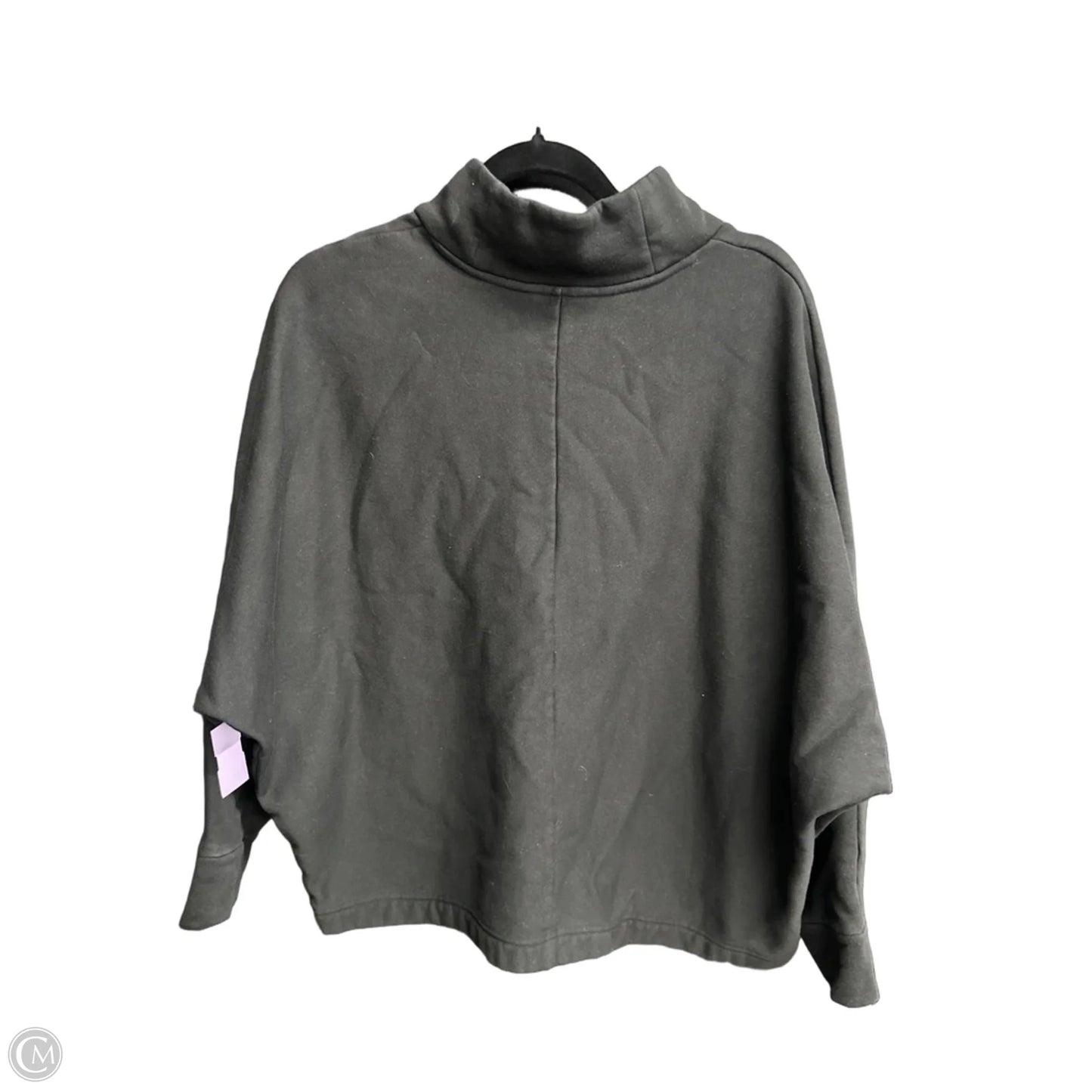 Sweatshirt Crewneck By Banana Republic In Black, Size: L
