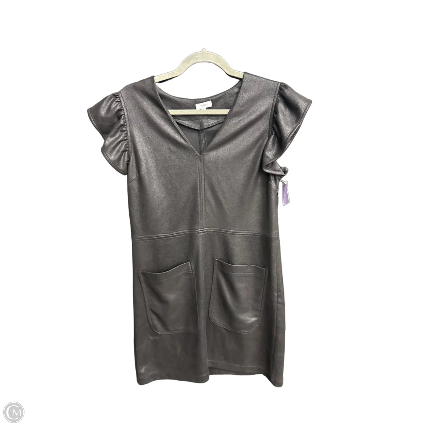 Dress Casual Midi By Voy In Black, Size: M