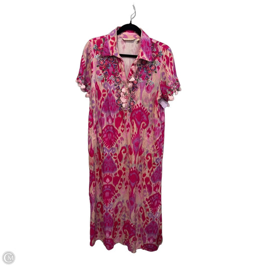 Dress Casual Maxi By Soft Surroundings In Pink & Purple, Size: S