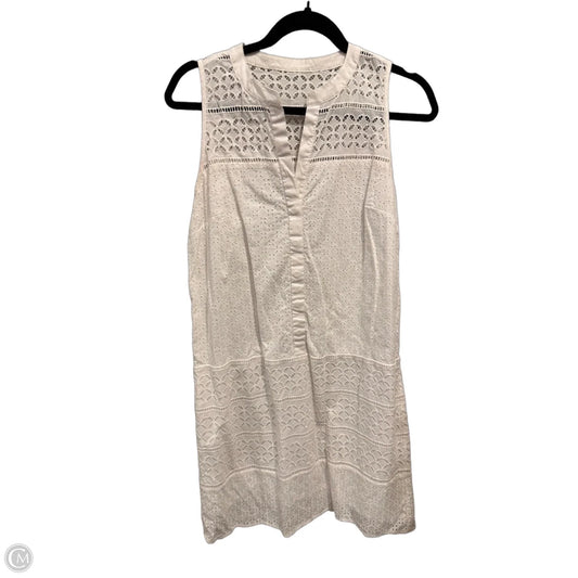 Dress Casual Midi By Loft In White, Size: S