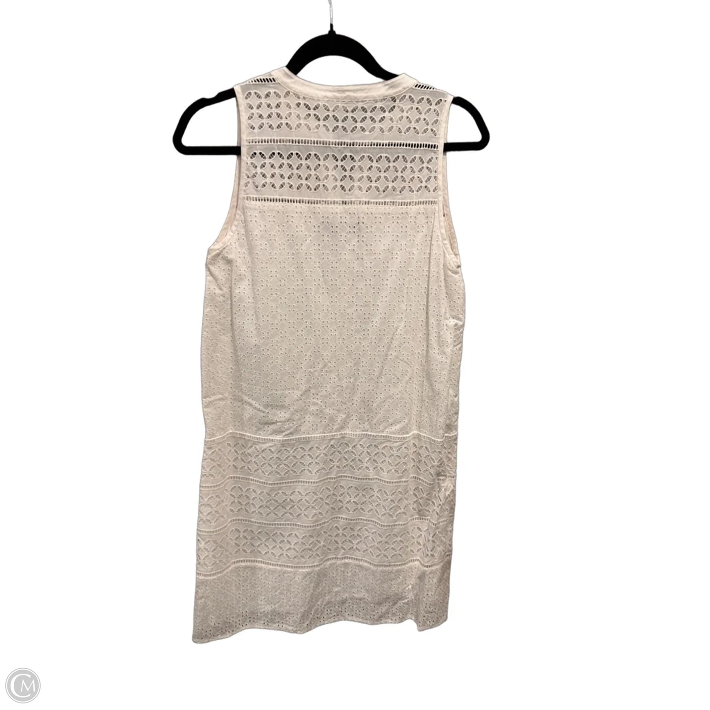 Dress Casual Midi By Loft In White, Size: S