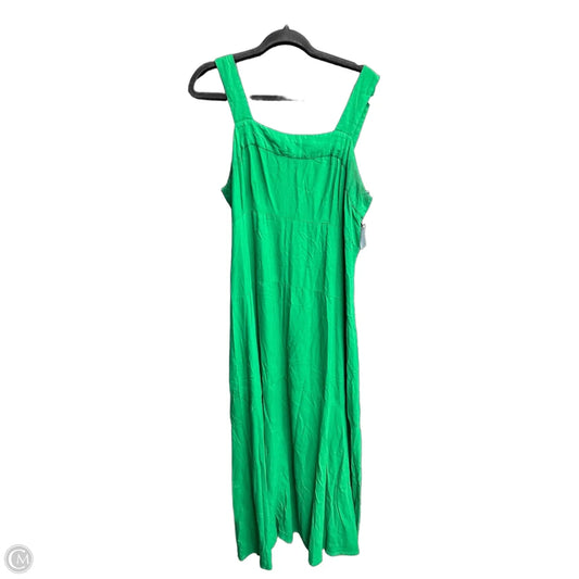Dress Casual Maxi By Vince Camuto In Green, Size: Xl