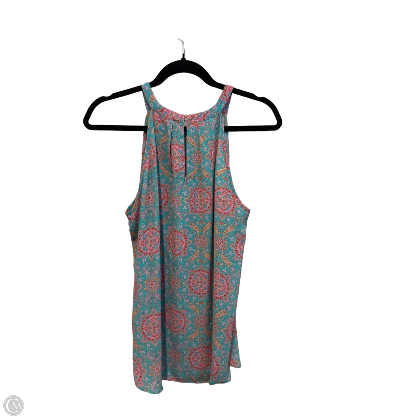 Top Sleeveless By Cynthia Rowley In Paisley Print, Size: L
