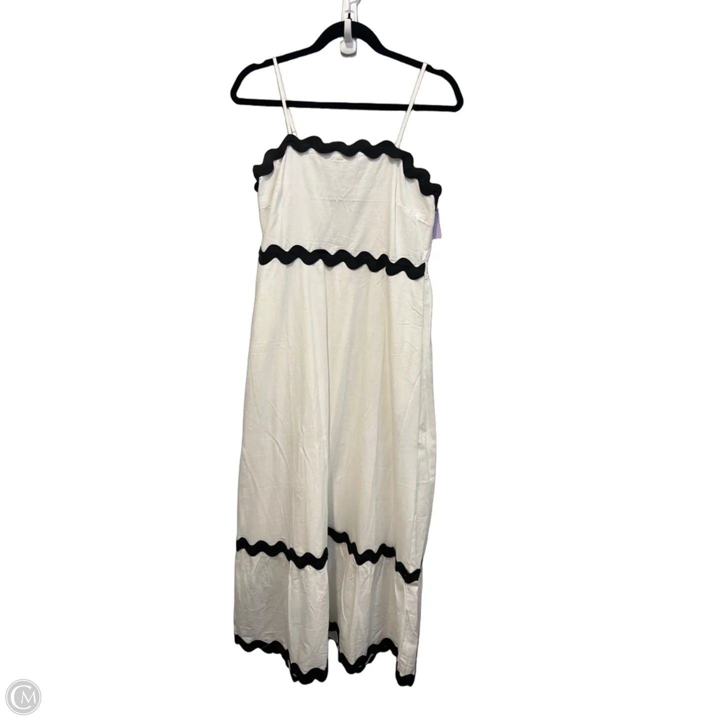Dress Casual Maxi By Zesica In Black & White, Size: M