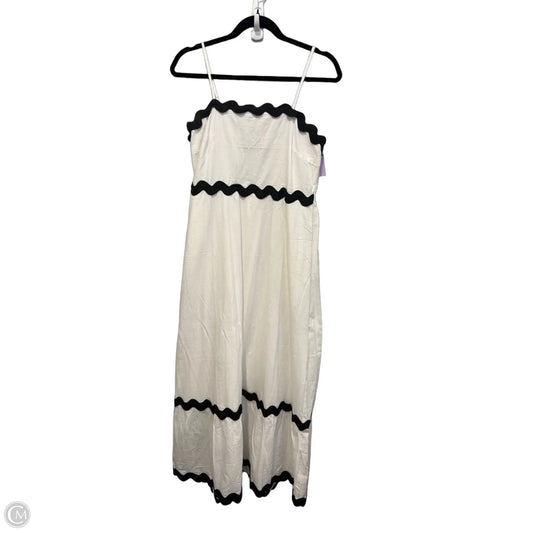 Dress Casual Maxi By Zesica In Black & White, Size: M