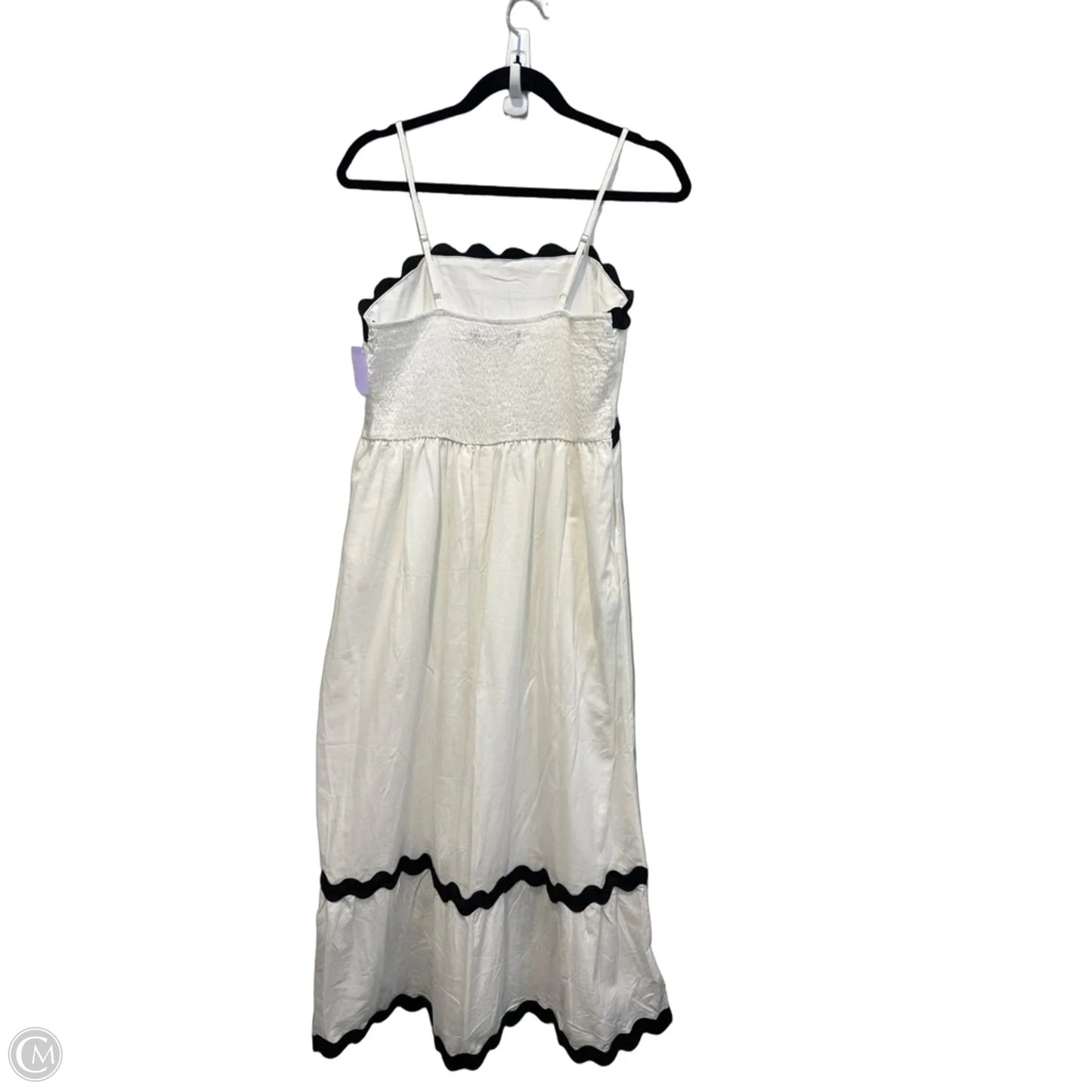 Dress Casual Maxi By Zesica In Black & White, Size: M