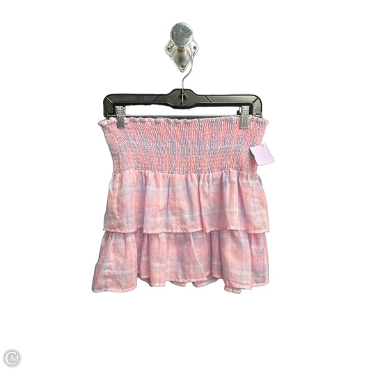 Skirt Mini & Short By Mable In Pink & Purple, Size: 4