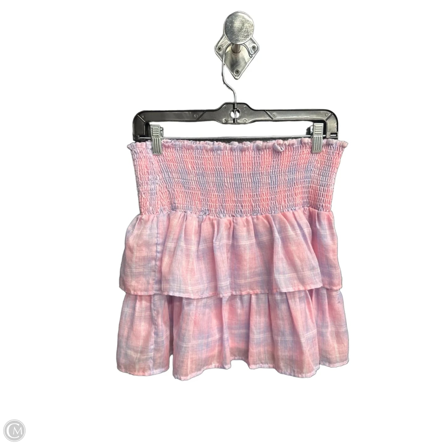Skirt Mini & Short By Mable In Pink & Purple, Size: 4