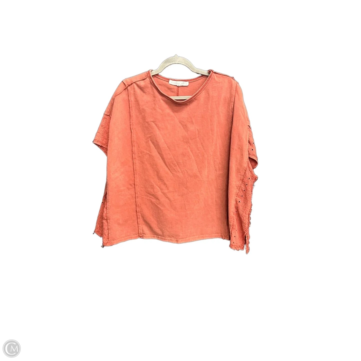 Top Short Sleeve By Altard State In Brown, Size: S