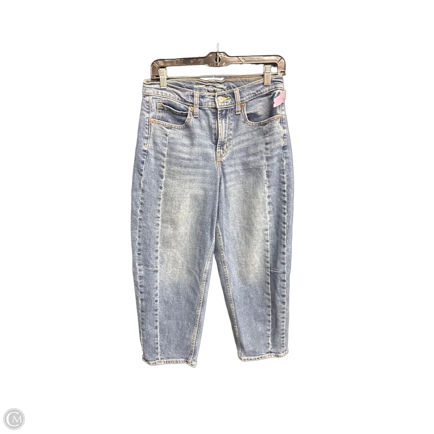 Jeans Wide Leg By Old Navy In Blue Denim, Size: 4p