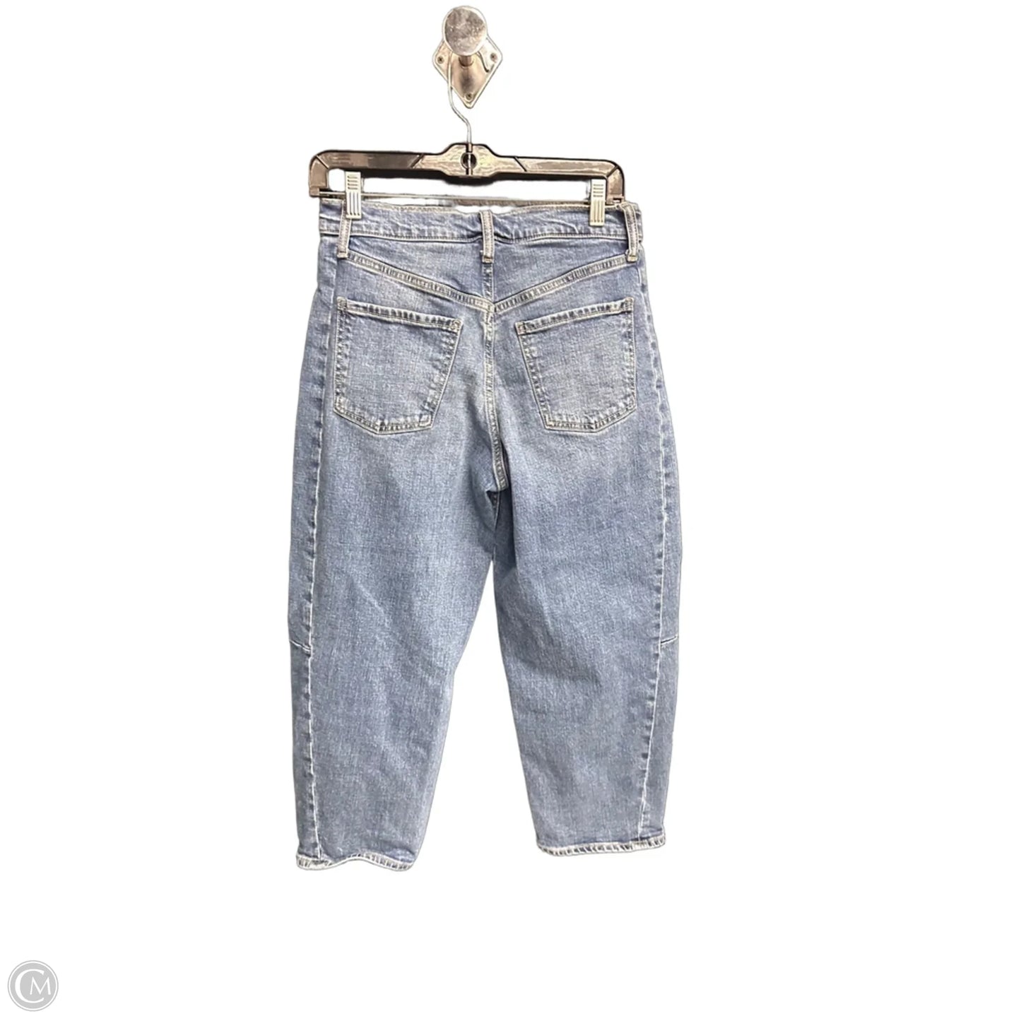 Jeans Wide Leg By Old Navy In Blue Denim, Size: 4p