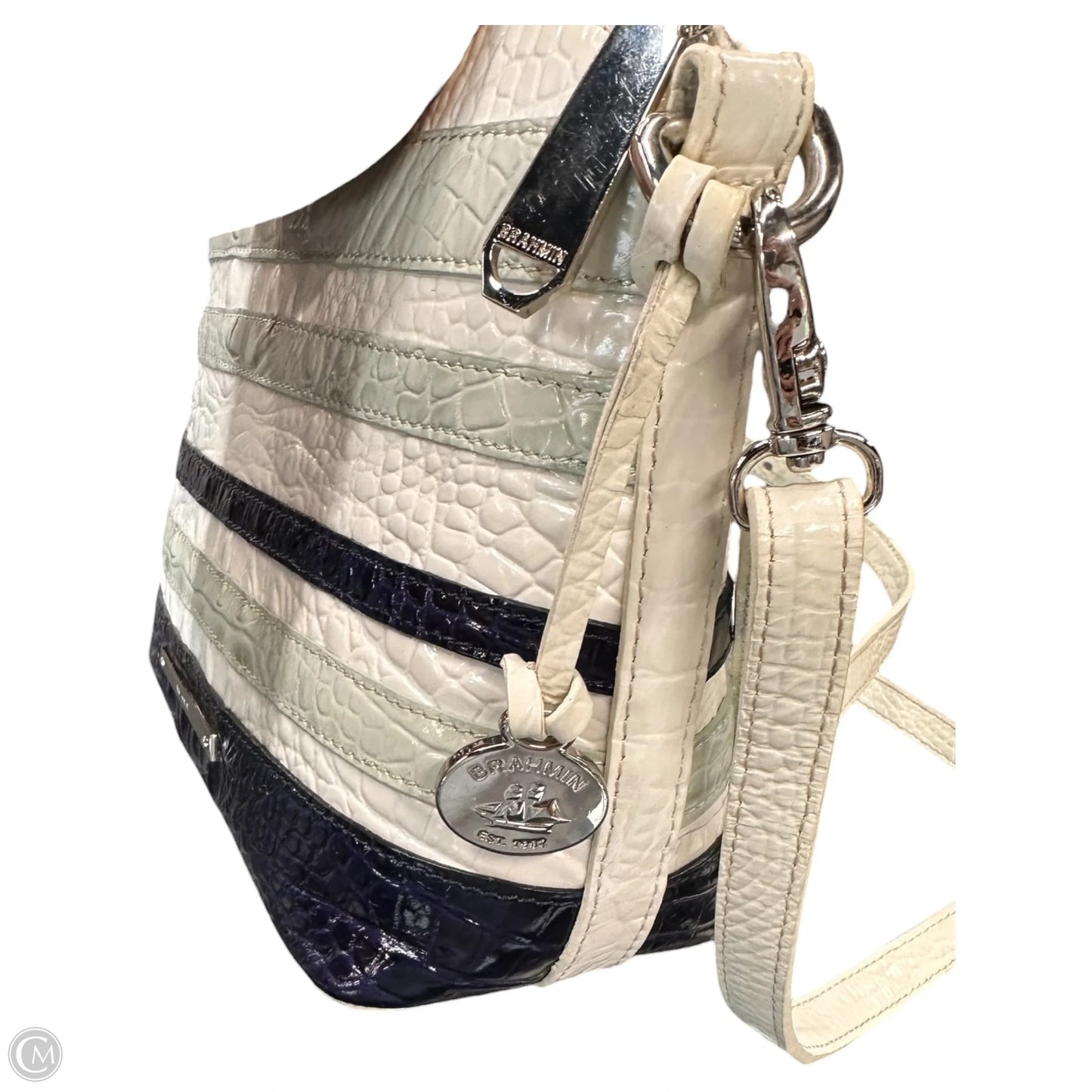 Crossbody Designer By Brahmin, Size: Medium