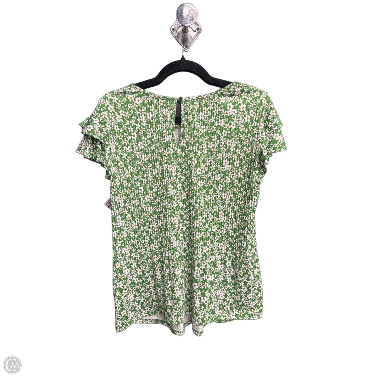 Top Short Sleeve By Clothes Mentor In Floral Print, Size: S