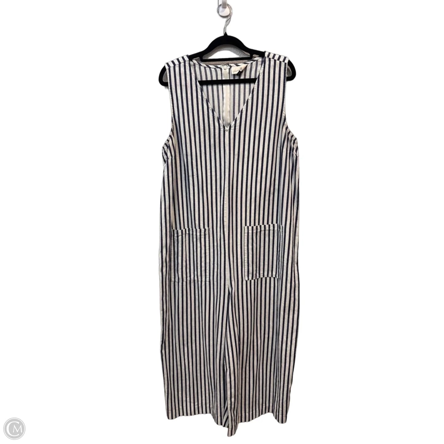 Jumpsuit By Universal Thread In Striped Pattern, Size: Xl