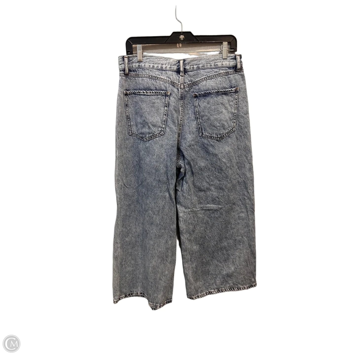 Jeans Wide Leg By Sincerely Jules In Blue Denim, Size: 8