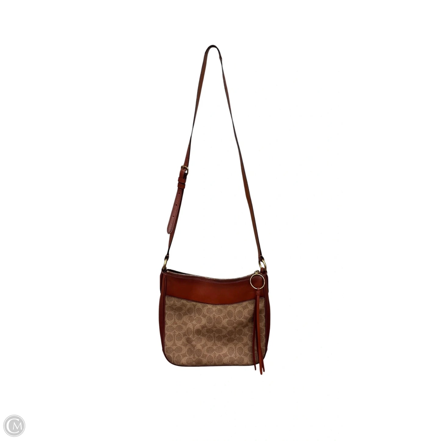 Crossbody Designer By Coach, Size: Medium