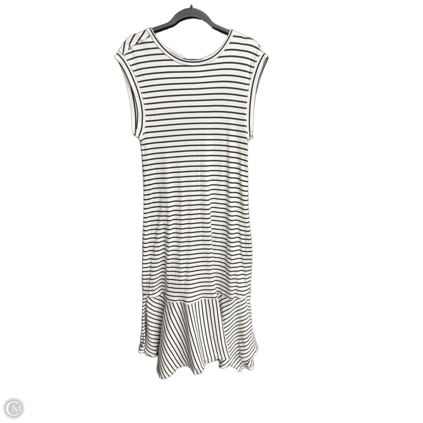 Dress Casual Maxi By Clothes Mentor In Striped Pattern, Size: M
