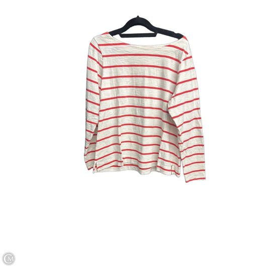 Top Long Sleeve By Old Navy In Striped Pattern, Size: L