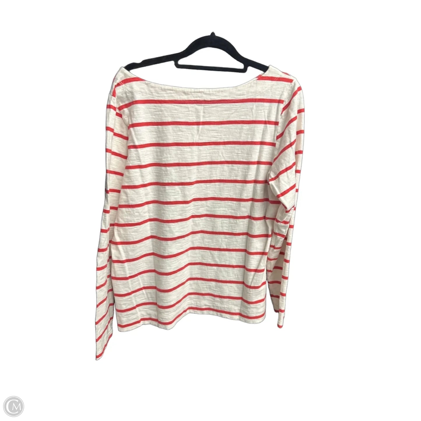 Top Long Sleeve By Old Navy In Striped Pattern, Size: L