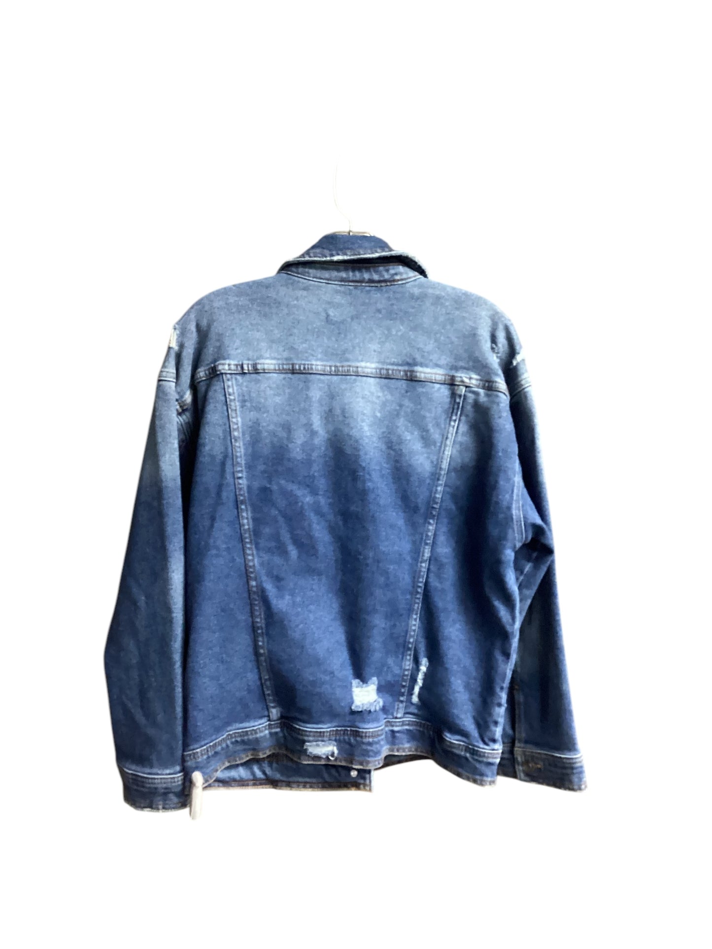 Jacket Denim By Altard State In Blue Denim, Size: L