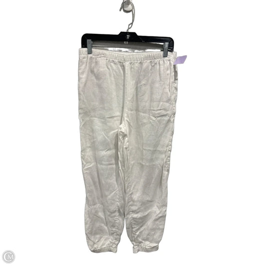 Pants Linen By Joie In White, Size: 8