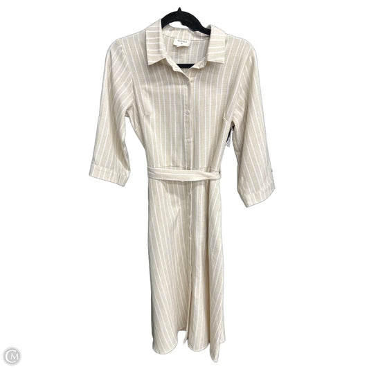 Dress Casual Midi By Everly In Striped Pattern, Size: S