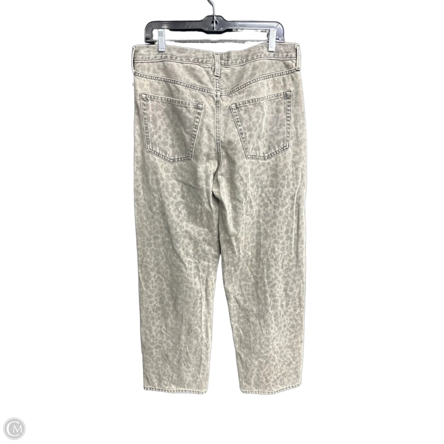 Jeans Wide Leg By Universal Thread In Animal Print, Size: 8