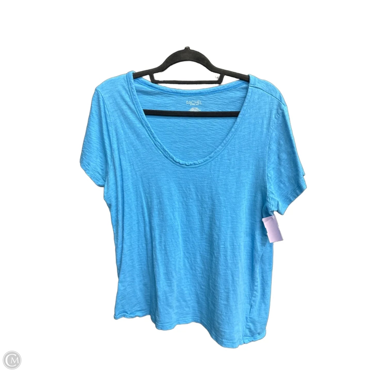 Top Short Sleeve Basic By Rachel Roy In Blue, Size: Xl