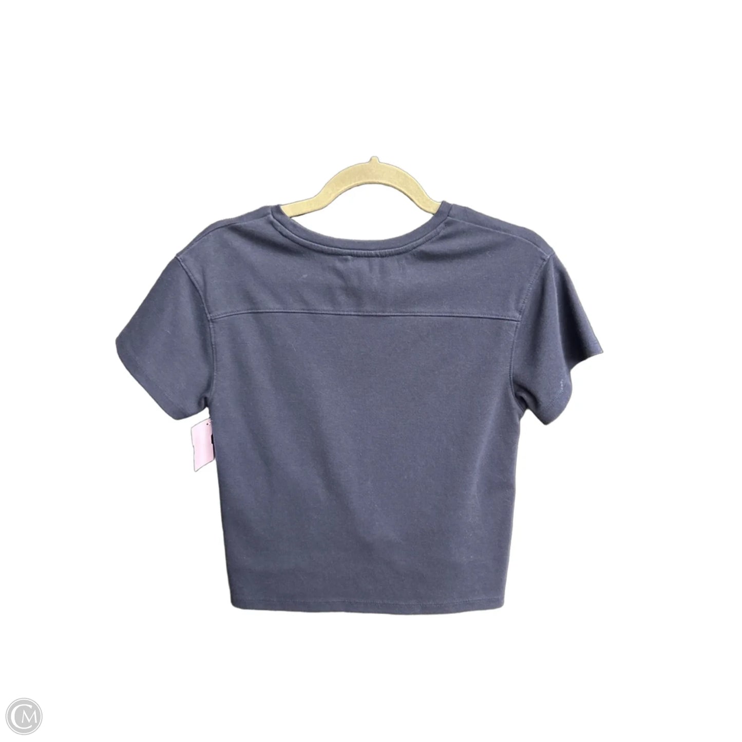 Top Short Sleeve By Habitual In Navy, Size: S