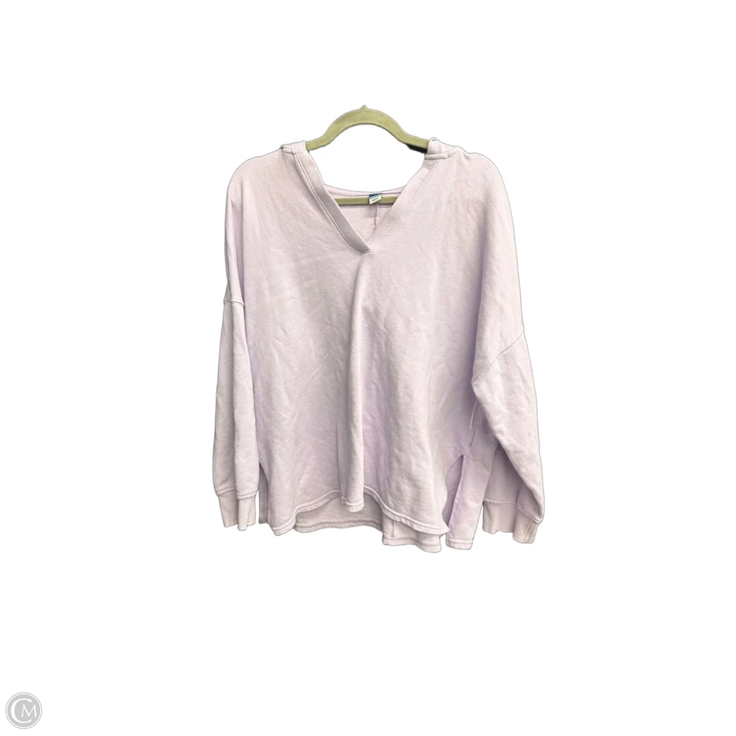 Sweatshirt Hoodie By Old Navy In Purple, Size: L