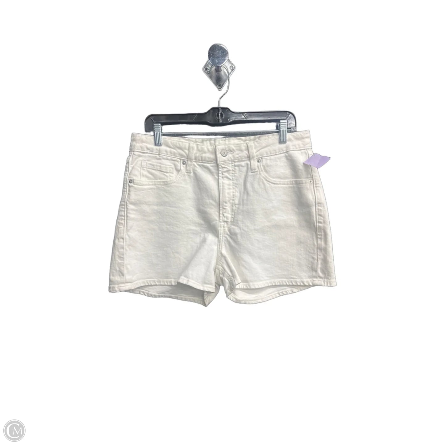 Shorts By Old Navy In White Denim, Size: 12