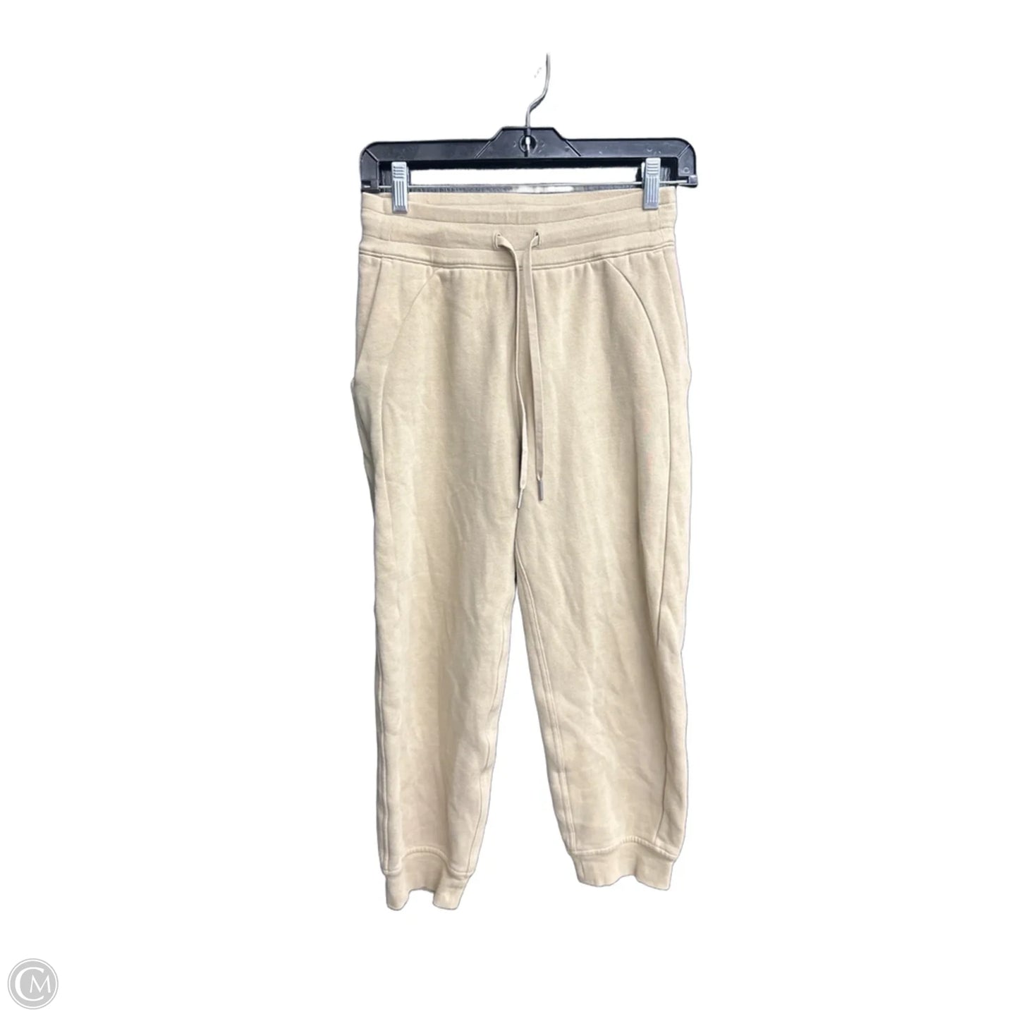 Athletic Pants By Lululemon In Beige, Size: S