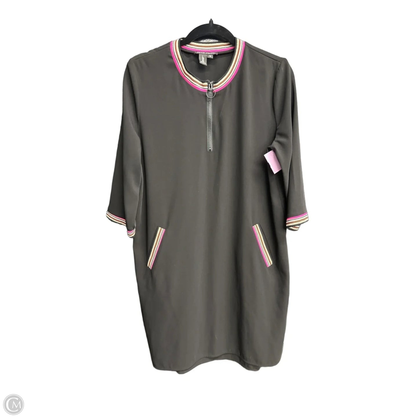 Dress Casual Midi By Clothes Mentor In Black, Size: M
