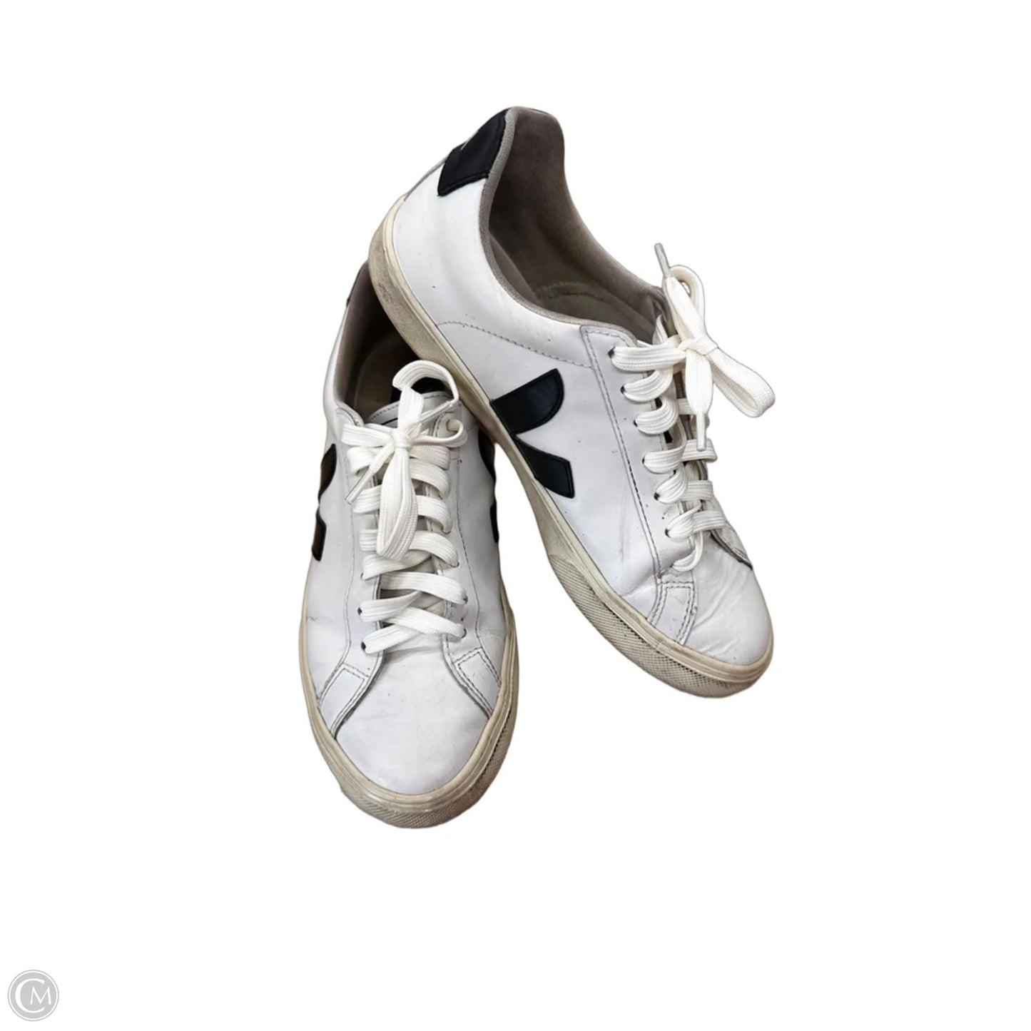 Shoes Sneakers By Veja In Black & White, Size: 7.5