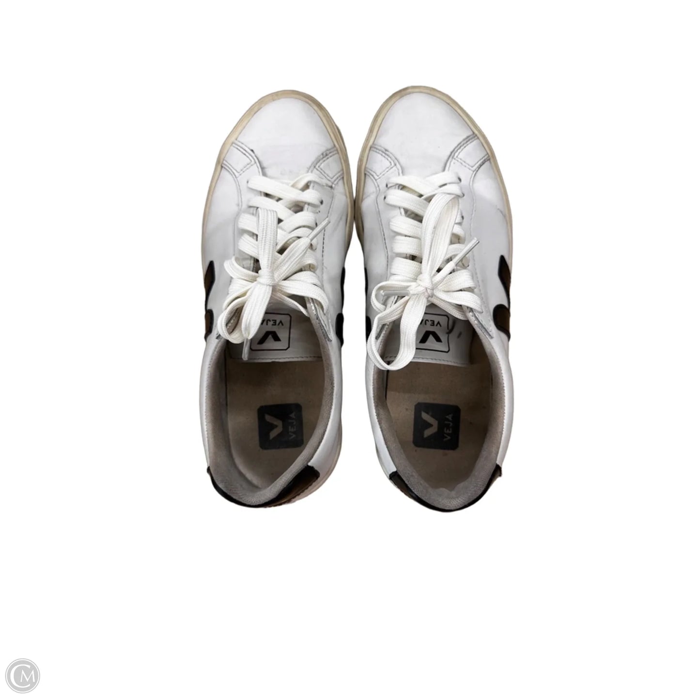 Shoes Sneakers By Veja In Black & White, Size: 7.5