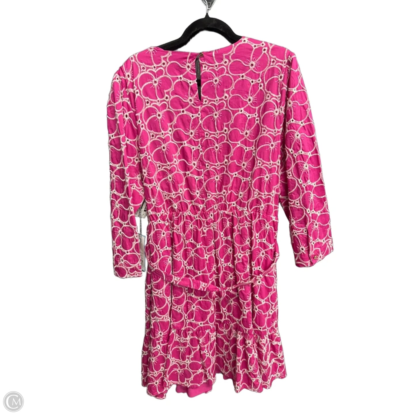 Dress Casual Midi By Draper James In Purple & White, Size: Xxl