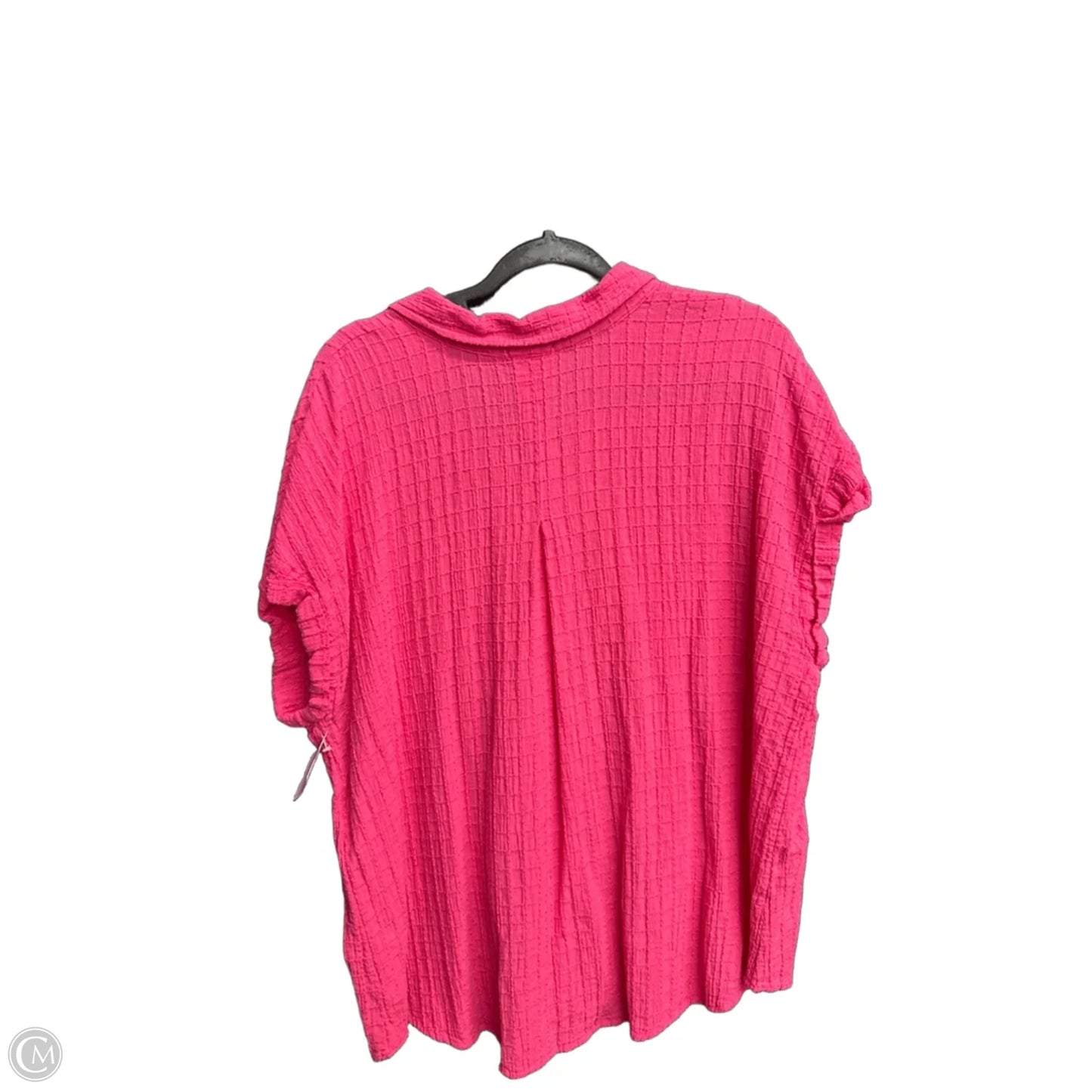 Top Sleeveless By Wonderly In Pink, Size: 2x