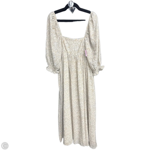 Dress Casual Maxi By Storia In Blue & Brown, Size: S