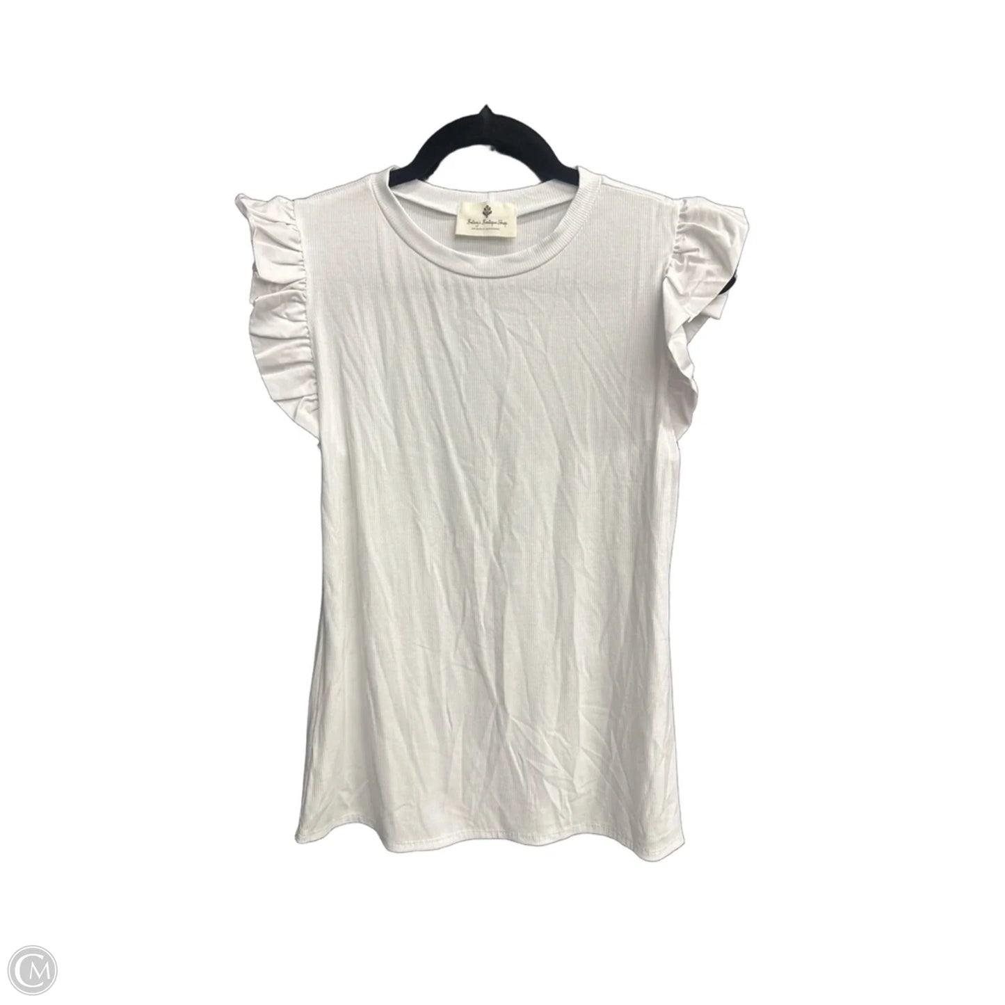 Top Sleeveless By Betseys Boutique Shop In White, Size: S