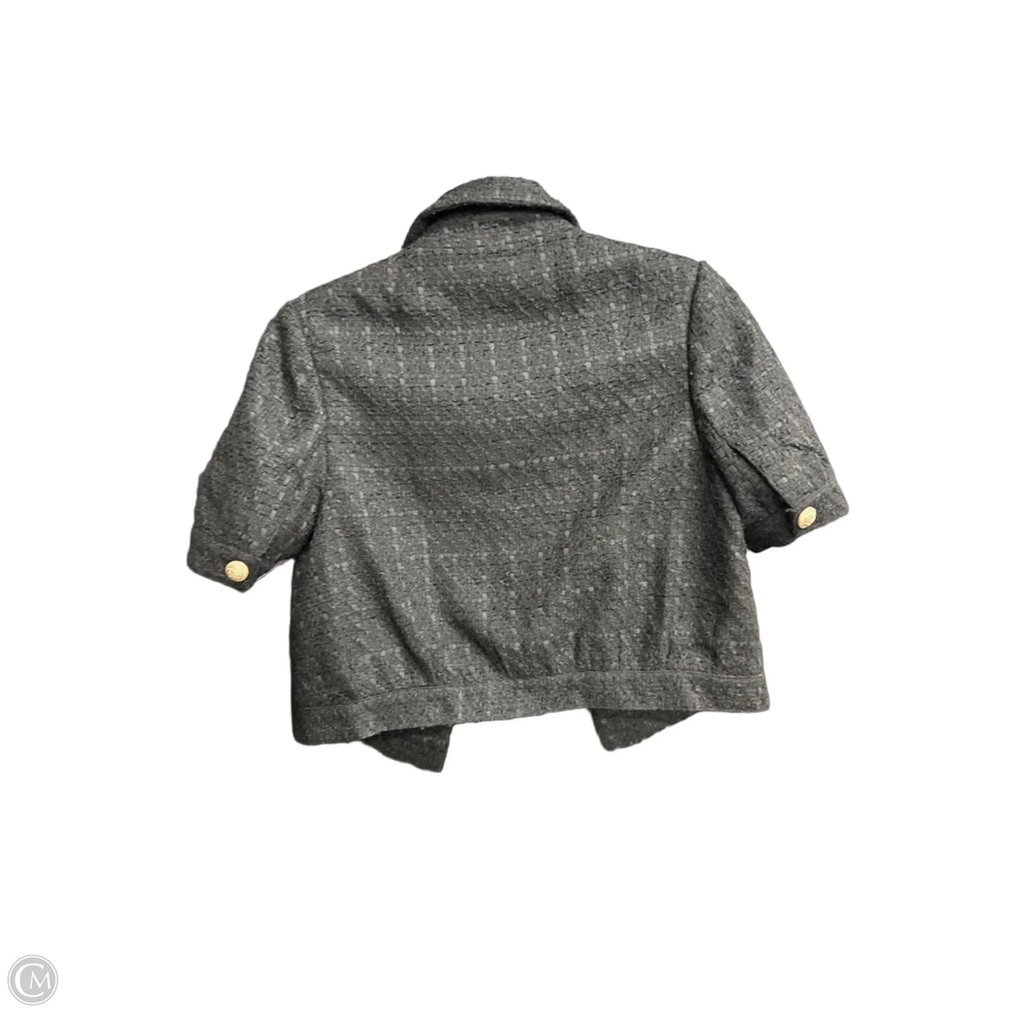 Top Short Sleeve By Clothes Mentor In Black & Gold, Size: Xs
