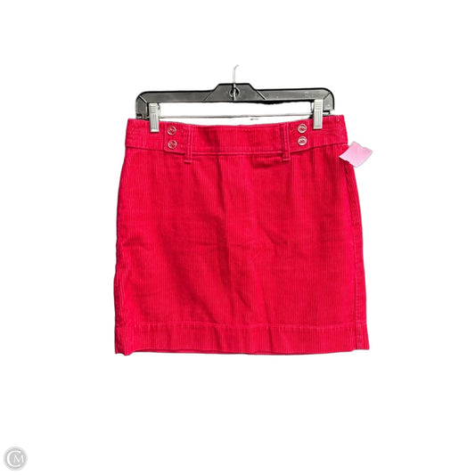 Skirt Mini & Short By Loft In Red, Size: 2