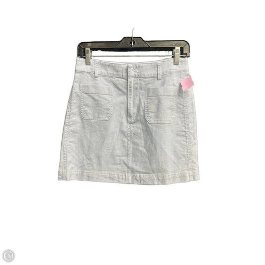 Skirt Mini & Short By J. Crew In Blue & White, Size: 0