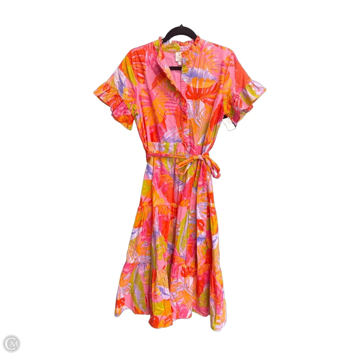 Dress Casual Maxi By J.marie In Floral Print, Size: M