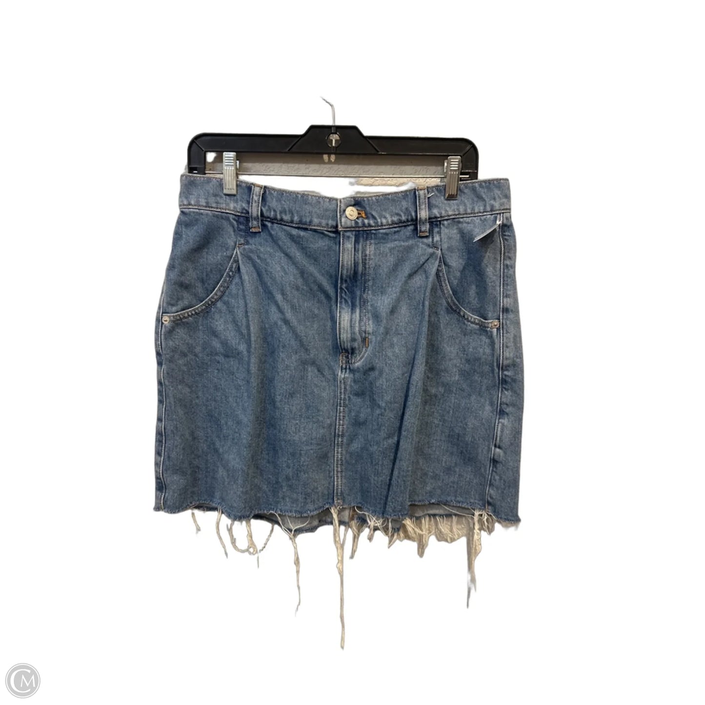 Skirt Mini & Short By We The Free In Blue Denim, Size: 10