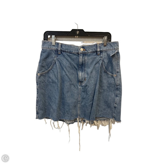 Skirt Mini & Short By We The Free In Blue Denim, Size: 10
