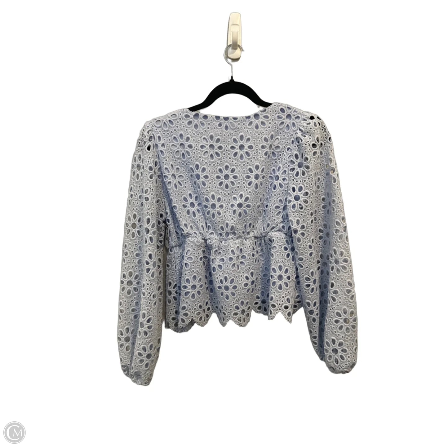 Top Long Sleeve By Altard State In Blue, Size: M