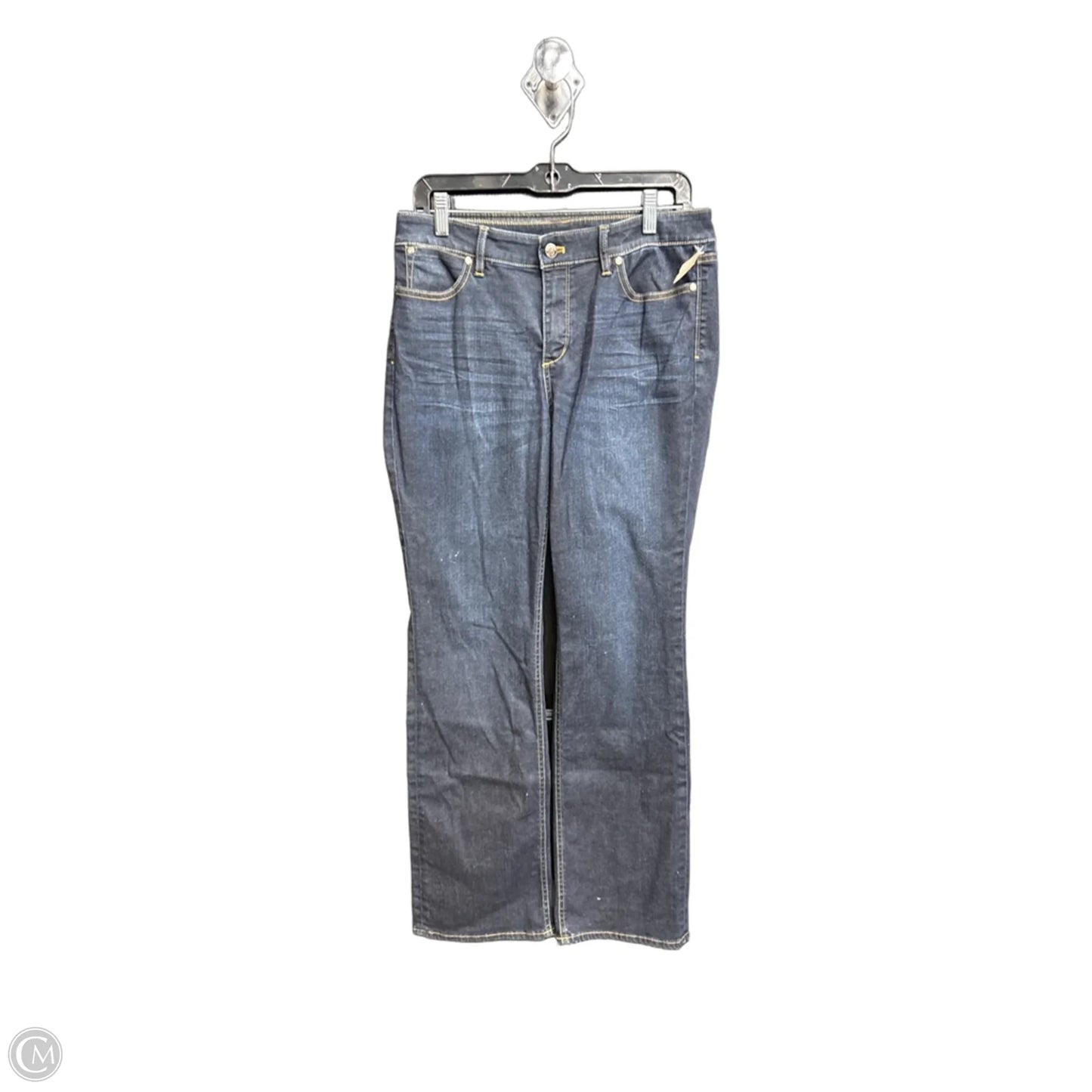 Jeans Boot Cut By Talbots In Blue Denim, Size: 8