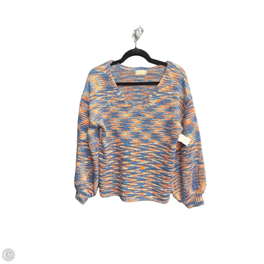 Sweater By Altard State In Blue & Orange, Size: M