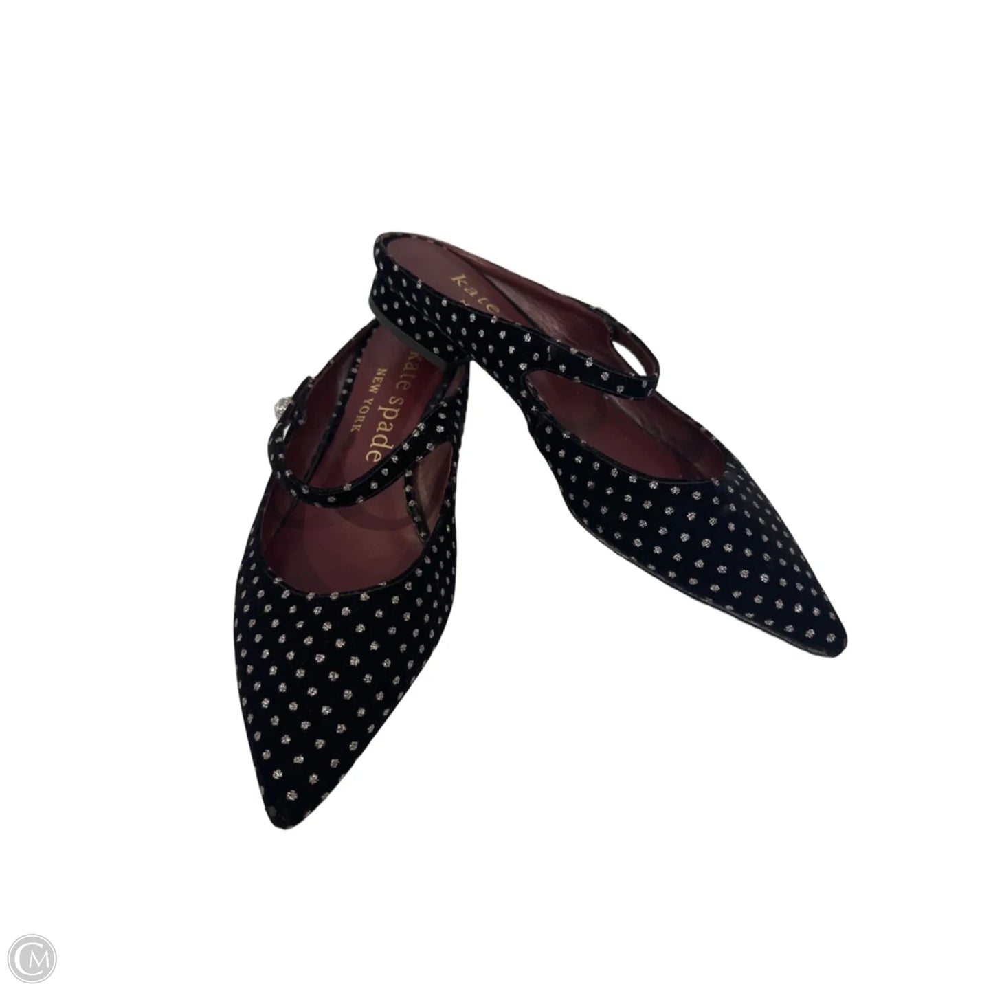 Shoes Designer By Kate Spade In Polkadot Pattern, Size: 9