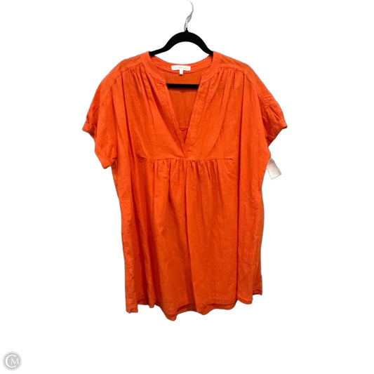 Dress Casual Short By Ces Femme In Orange, Size: M